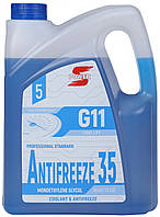 Антифриз S-POWER 35 G11 BLUE, 5кг (охлаждающая жидкость)