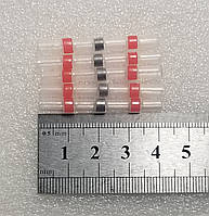 Термоусадочная гильза с припоем AWG22-18 сечение 0,5-1,5 мм2 (набор 10 штук)