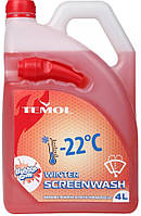 Омыватель стекла зимний TEMOL WINTER SCREENWASH Bubble Gum, 4Л