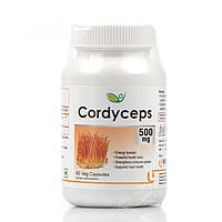 Кордицепс - 500 мг, Cordyceps Biotrex 60 капсул. імуномодулятор