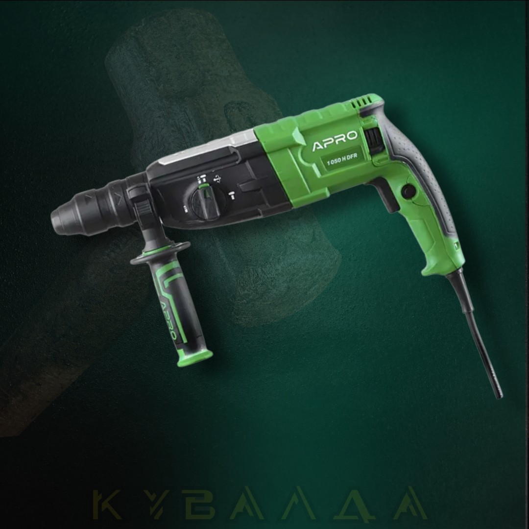 APRO Перфоратор прямий 1050H DFR 3.5 Дж 1050В SDS+ Швидка заміна патрона кейс