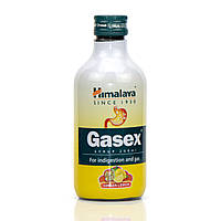 Газекс Хималая сироп для пищеварения, Gasex syrup Himalaya 200 мл при гастрите, желчегонное, для переваривания