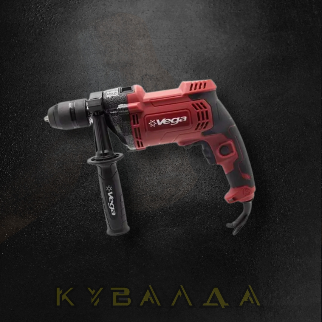 Дриль електричний ударний VEGA Professional VD-1050 (1050 Вт, 0-2800об/хв, 13 мм)