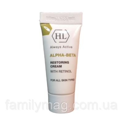 Пробник Відновлюючого крему RESTORING CREAM Alpha-Beta Retinol Holy Land 4 мл