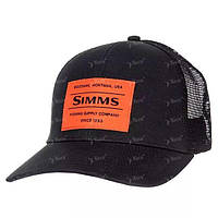 Кепка Simms Original Patch Trucker Black