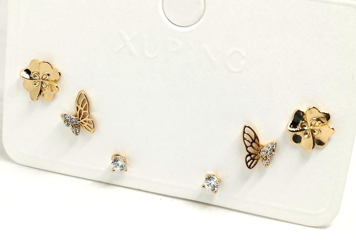 Сережки пусети жіночі XuPing, фото 1