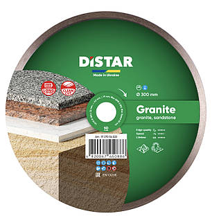 Круг алмазний відрізний Distar 1A1R 300x2,0x10x32 Granite, фото 1