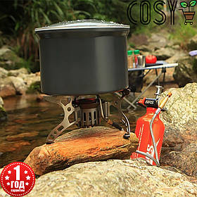 Мультипаливний туристичний пальник BRS-8B (важить 501 грам) Для туристів і військових.