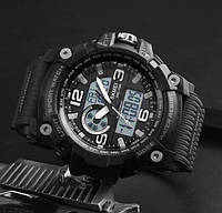Часы мужские Skmei Disel Black Наручные часы мужские Тактические часы Спортивные часы