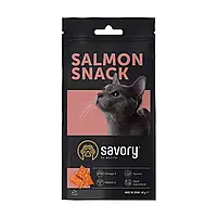 Лакомство для кошек Savory Snack Salmon 60 г (подушечки с лососем)