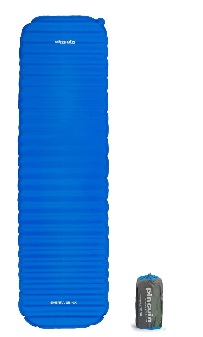 Килимок самонадувний Pinguin Sherpa 38 NX (Blue)