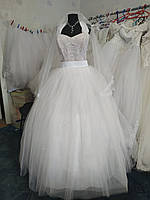 Весільна сукня великого розміру. Батал. 50-52-54 розмір.Розпродаж