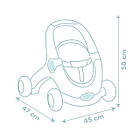 Коляска Smoby Little для прогулянок 3 в 1 з пупсом 140308, фото 3