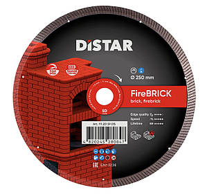 Круг алмазний відрізний Distar 1A1R 200x1,6x8,5x25,4 Gres Ultra, фото 1
