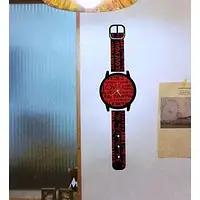 Часы наклейки на стену "наручные часы"