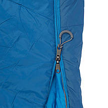 Спальний мішок-кокон Pinguin Savana PFM (5/0/-15°C), 195 см, Left Zip, Blue, фото 5