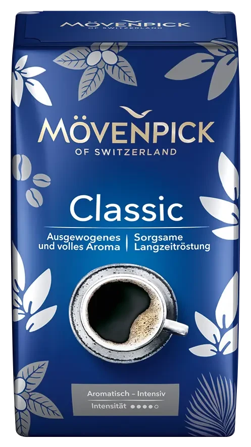 Смачна мелена кава Movenpick Classic 500 грамів