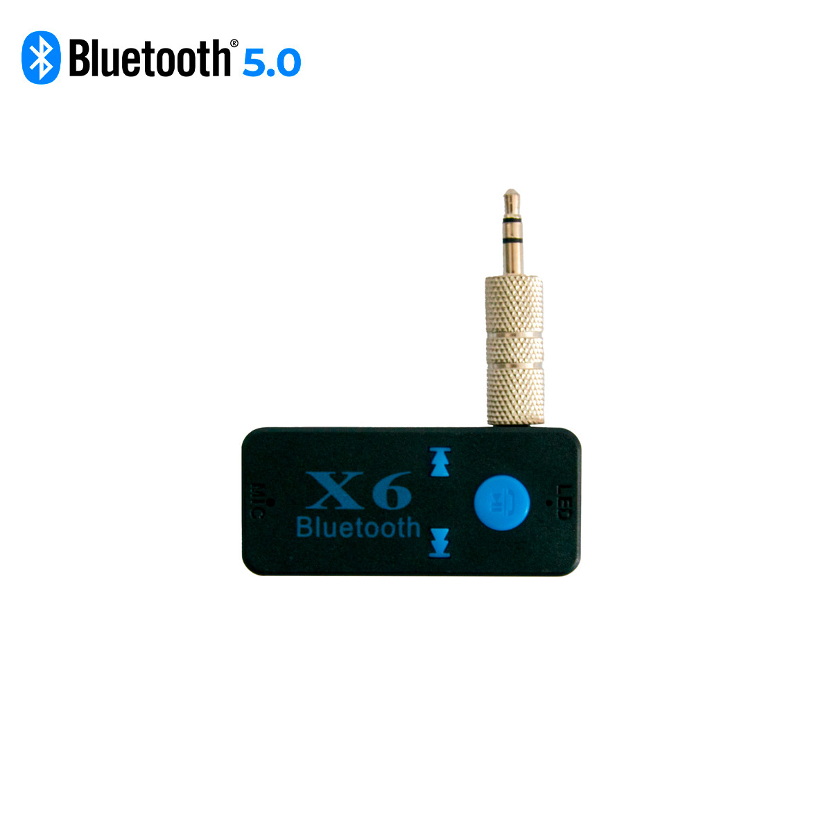 Bluetooth адаптер в машину Wireless Receiver X-6 Bluetooth AUX ресивер в авто, handsfree для автомобіля