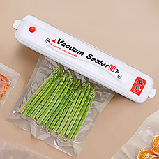 Вакууматор для продуктів 90 Вт, Vacuum Sealer + Подарунок Пакети в рулоні 5 м х 25 см, фото 3