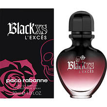Оригінальна жіноча парфумована вода BLACK XS L EXCES FOR HER Paco Rabanne, 30ml NNR ORGAP /6-42