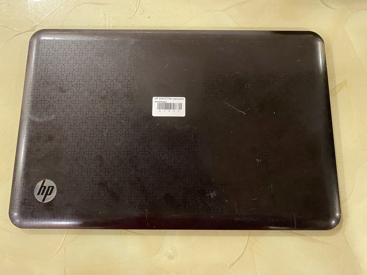 HP dv6-3172sr (кришка матриці), фото 1
