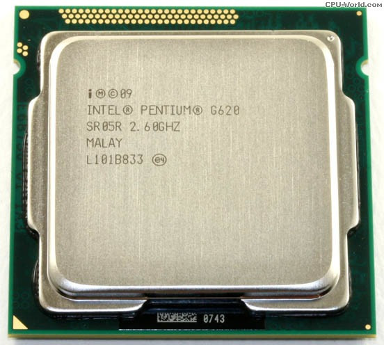 Процесор Intel Pentium G620 2.6 GHz/3M (s1155), фото 1