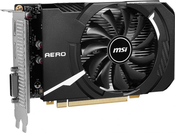 Відеокарта GeForce GTX 1630, MSI, AERO ITX, 4Gb GDDR6, 64-bit, фото 1