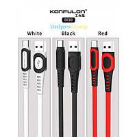 Кабель Konfulon Type-C to USB DC03, 1.0m