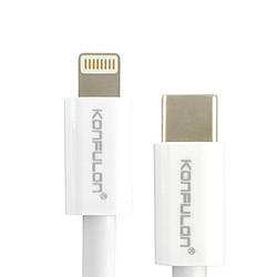 Кабель Konfulon Lighting to USB DC38, 1.0m, в асортименті