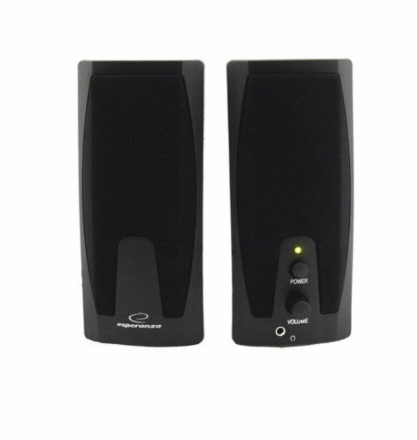 Колонки 2.0 Esperanza "Giocoso", Black, 2 x 3 Вт, фото 1