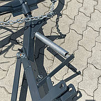 Навісна сінограбарка "Сонечко" 3 колеса - Граблі ворошилки, фото 6