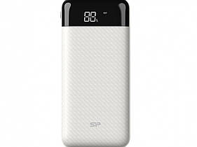 Повербанк 10000 mAh, Silicon Power GP28, White, 2xUSB (5V/2.4A)