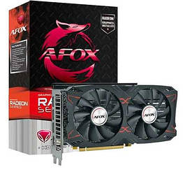 Відеокарта Radeon RX 5500 XT, AFOX, 8Gb GDDR6, 128-bit, HDMI/3xDP, 1717/14000MHz, 8-pin