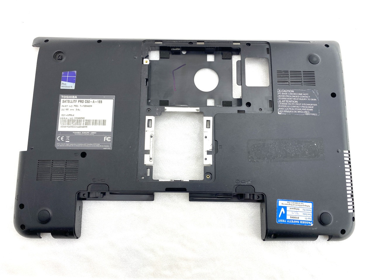 Toshiba Satellite Pro C50-A-1E6 (нижня частина корпусу), фото 1