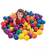 М'ячики 100 шт Intex 49600 для наметів та сухого басейну 8 см, фото 3