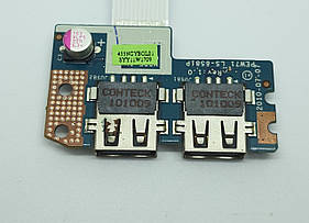 Додаткова плата за USB для ноутбука Acer Aspire 5253, 5551, 5251, 5741 + шлейф (LS-6581P)