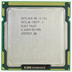 Процесор Intel Core i5-750 2.66 GHz/8M (s1156)