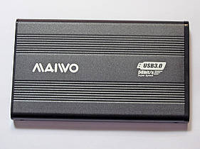 Кишеня зовнішня Maiwo K2501A-U3S, USB 3.0, алюмінієвий корпус
