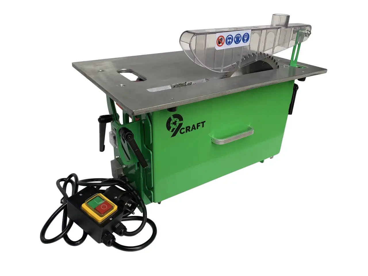 Дискова пила 9CRAFT 230D c підрізним диском. циркулярна пила. мотор для циркулярної пили, фото 1