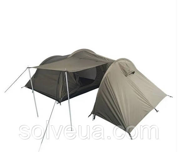 Намет 3-місний з тамбуром Mil-Tec - Olive 14226000.solve, фото 1