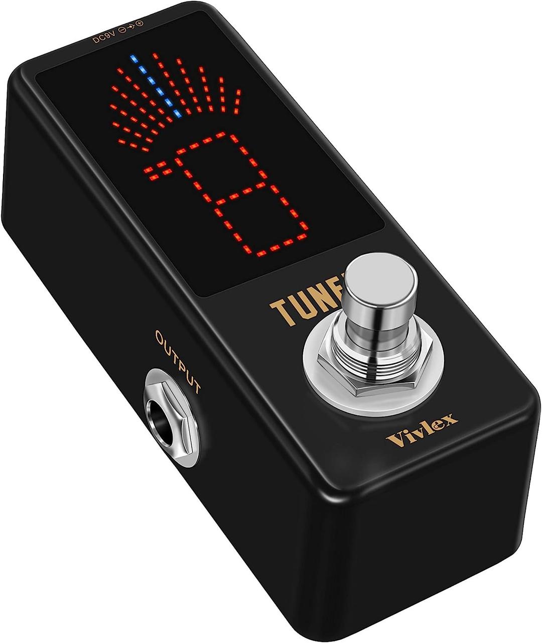 Vivlex Tuners Pedals Tuner Высокоточная Хроматическая Педаль Тюнера ...
