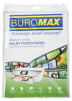 Фотопапір матовий "Buromax" А4  180г 100арк. BM.2225-4100