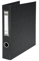 Папка карт."BuroMax" 3,5см  4кільця чорна BM.3106-01