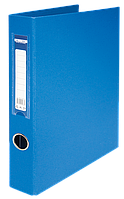 Папка карт."BuroMax" 3,5см  4кільця синя BM.3106-02