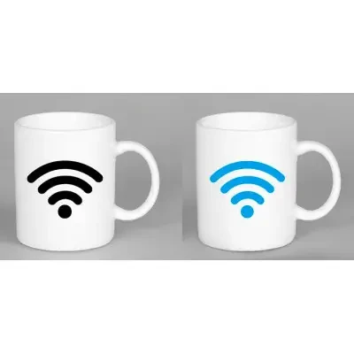 Чашка з термомалюнком Wi-Fi Chameleon хамелеон (NK12)