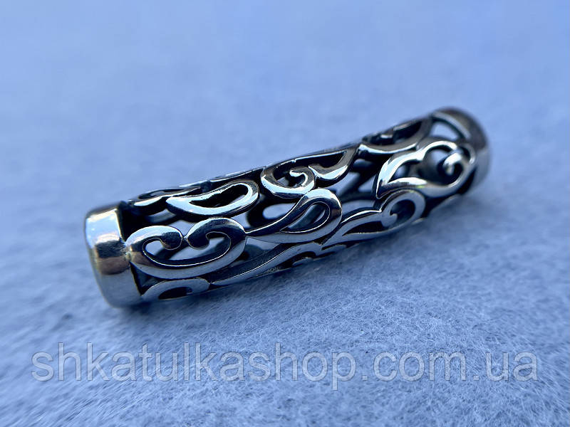 Намистина-протяжка з нержавіючої сталі Н21, фото 1