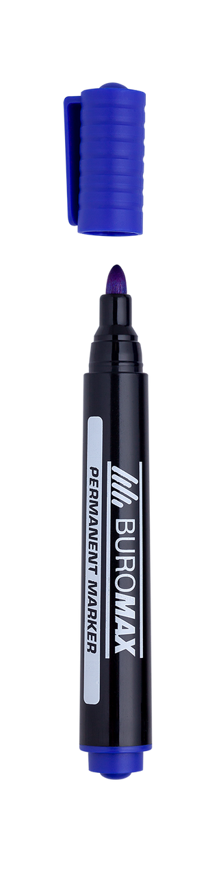 Маркер "Buromax"круг. синій BM.8700-02