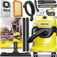 Пылесос профессиональный Karcher WD 4 V-20/5/22 (1.628-201.0)