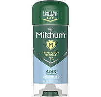 Гелевий дезодорант Чоловічий Mitchum Men Clear Gel Antiperspirant Deodorant, Unscented 96г