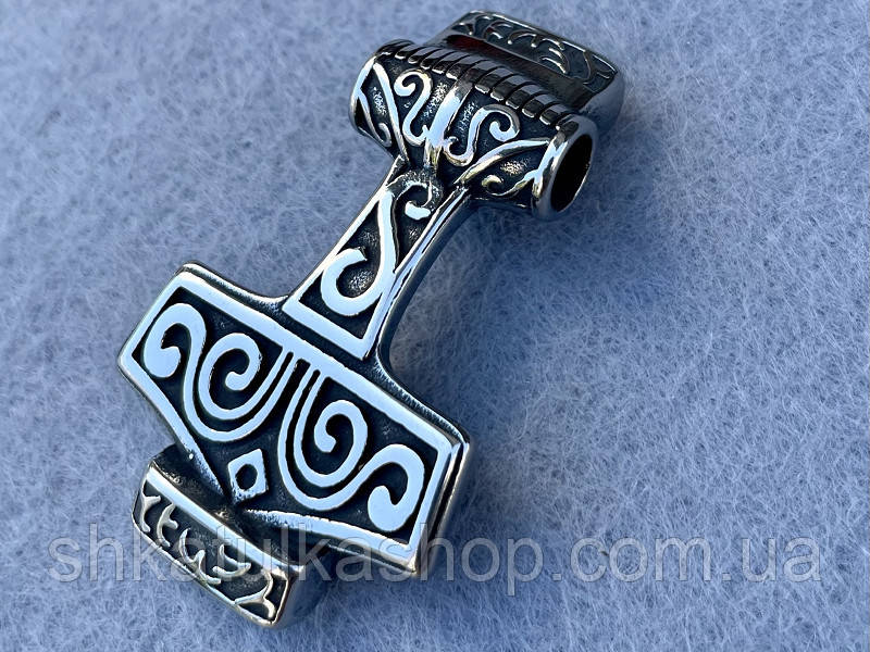 Намистина-протяжка з нержавіючої сталі Н26, фото 1